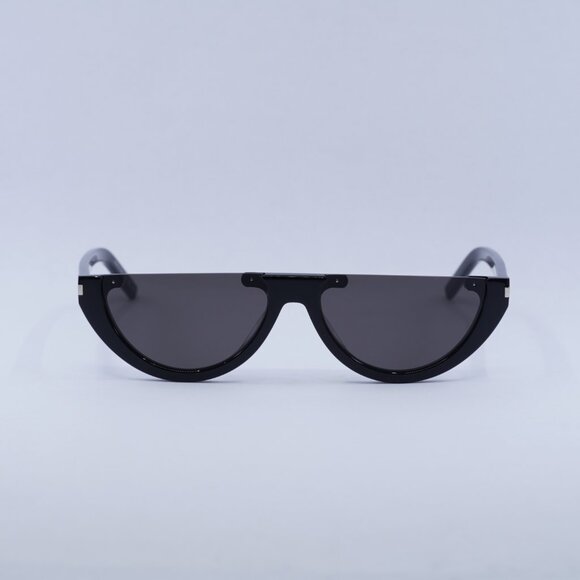 💯 NEW SAINT LAURENT SL563 001 BLACK SUNGLASSES - Picture 3 of 13